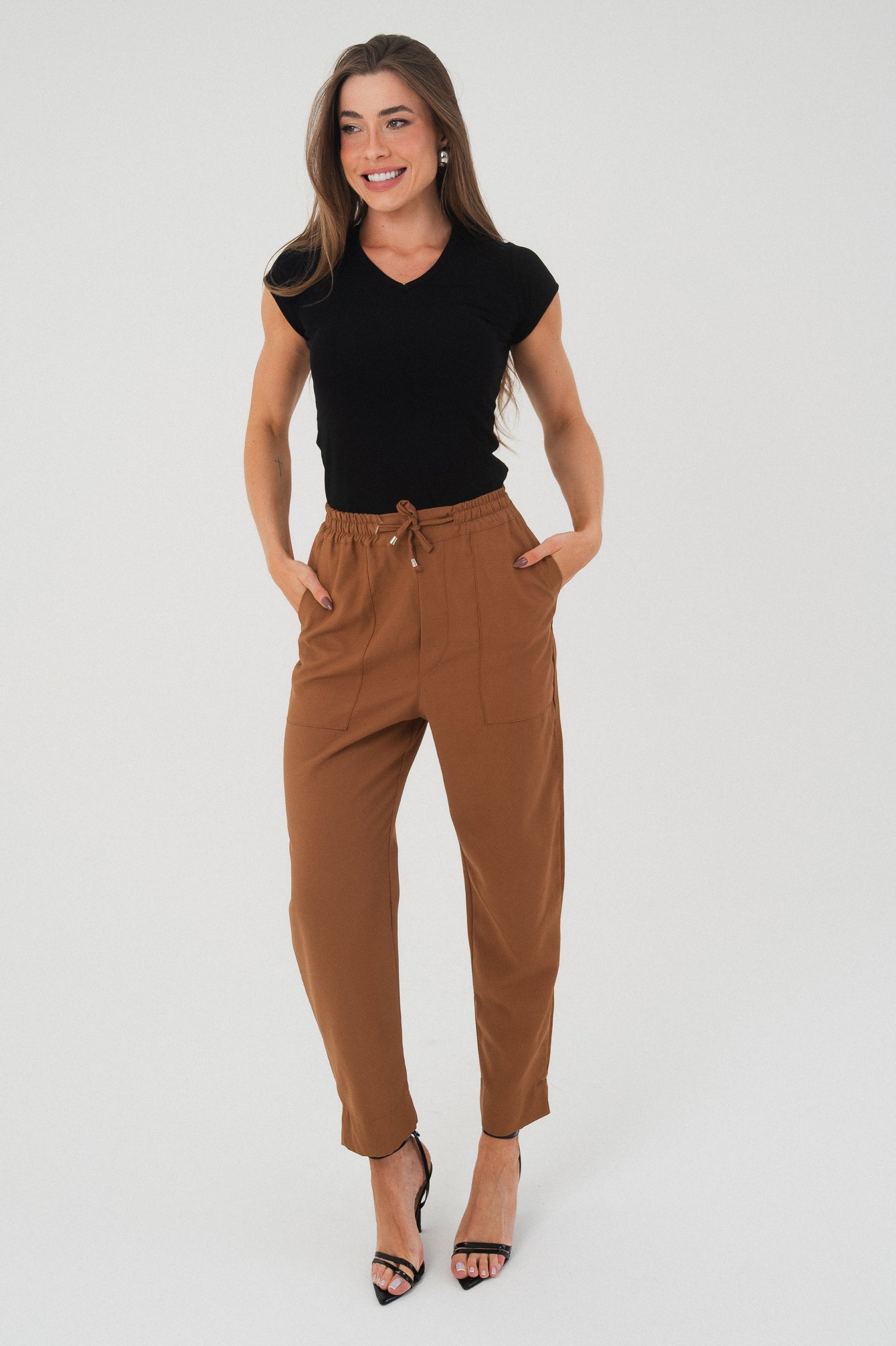 Calça Jogger Amarração