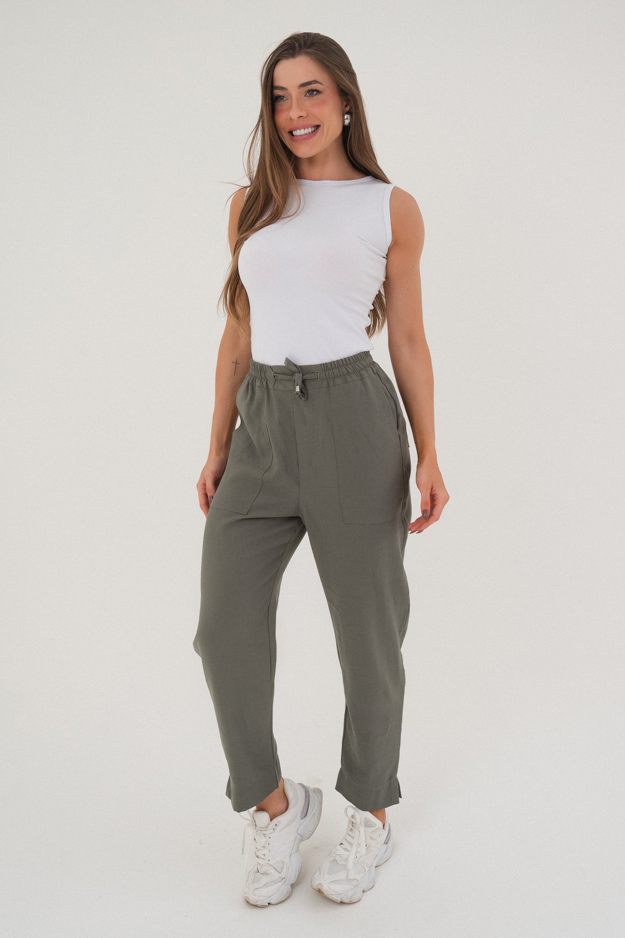 Calça Jogger Amarração