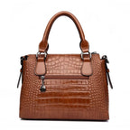 Bolsa Feminina Tiracolo Crocodilo Olívia