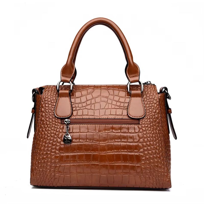 Bolsa Feminina Tiracolo Crocodilo Olívia