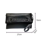 Bolsa Feminina Clutch de Mão com Alça Taty