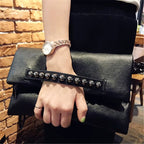 Bolsa Feminina Clutch de Mão com Alça Taty