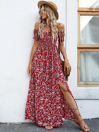 Vestido Longo Ombro a Ombro Lily