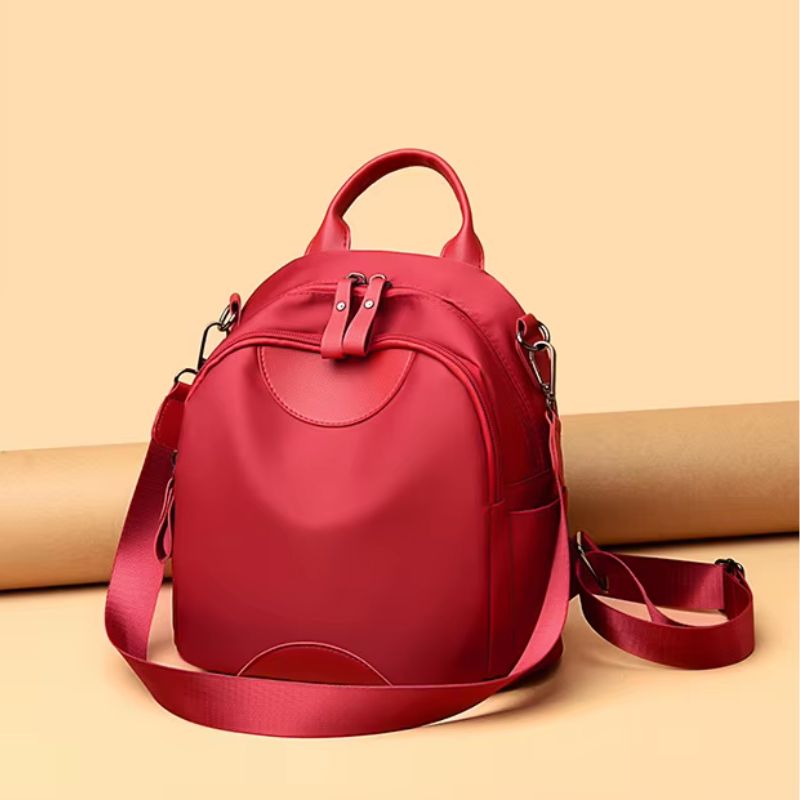 Mochila Feminina Pequena de Nylon Antônia
