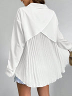 Camisa Plissada Avery
