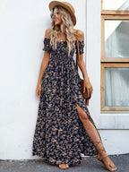 Vestido Longo Ombro a Ombro Lily
