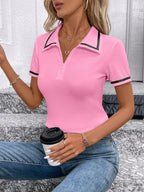 Camisa Polo Manga Curta Grace
