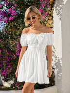 Vestido Ombro a Ombro Scarlet