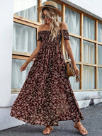 Vestido Longo Ombro a Ombro Lily