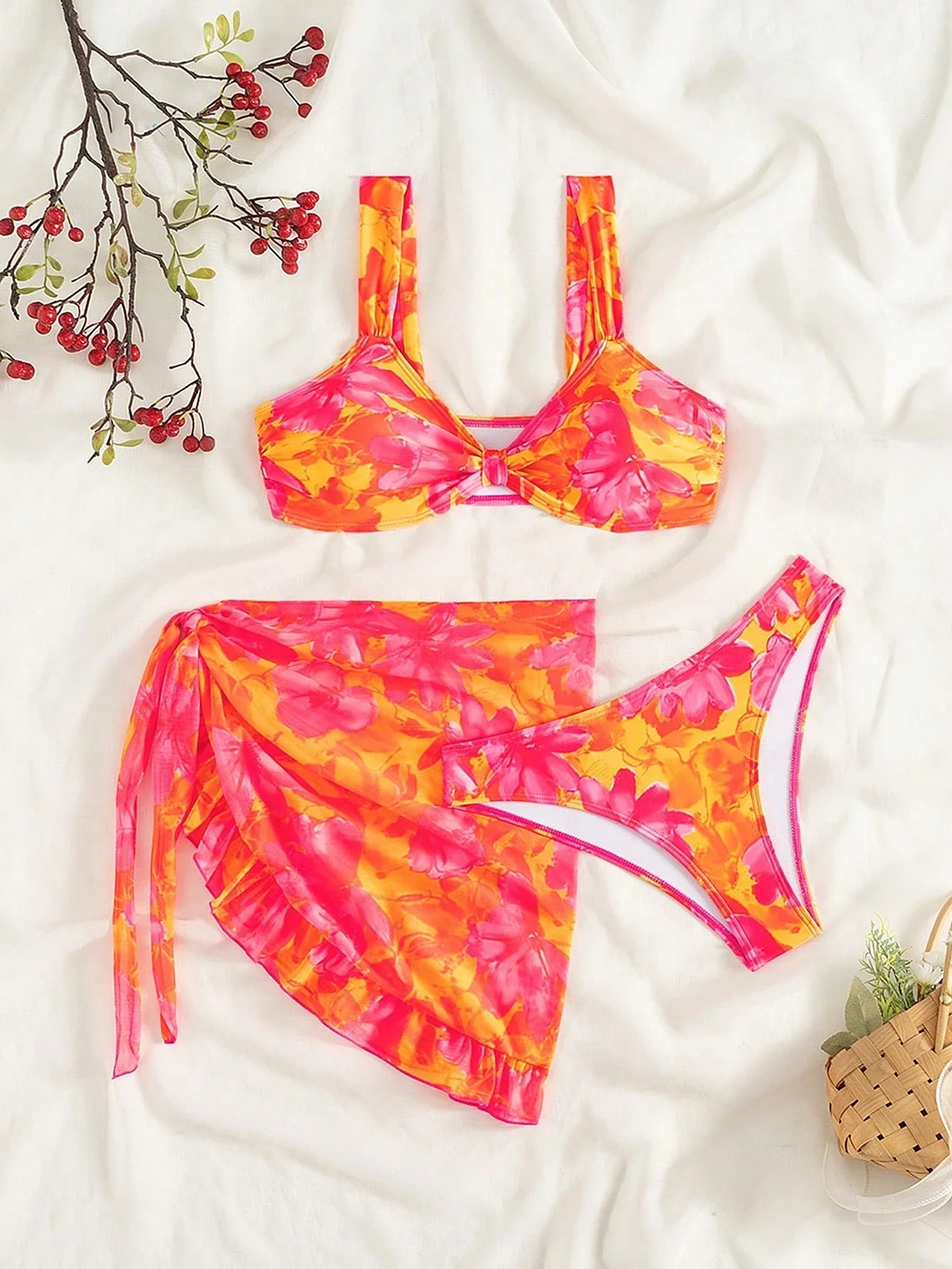 Conjunto Biquíni 3 Peças Eva
