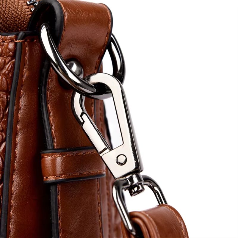 Bolsa Feminina Tiracolo Crocodilo Olívia
