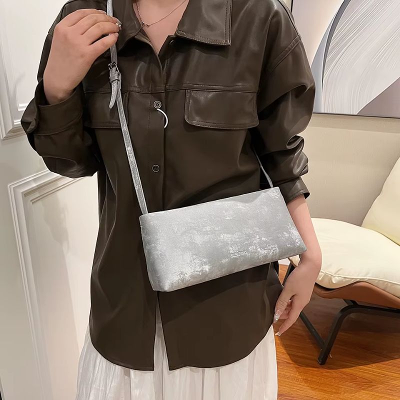 Bolsa Feminina Clutch de Ombro para Festa Andressa