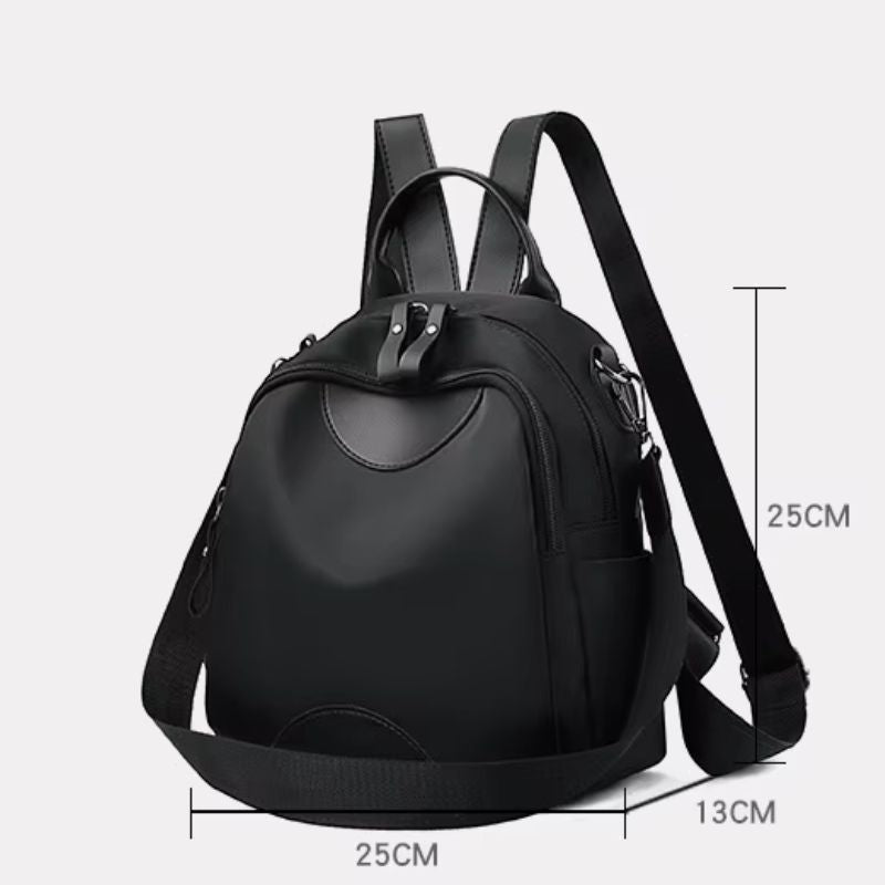 Mochila Feminina Pequena de Nylon Antônia