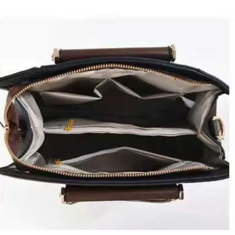Conjunto Bolsa Feminina de Ombro + 2 Carteiras Pietra
