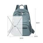 Mochila Feminina de Nylon Flora