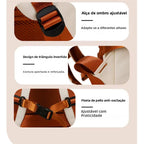 Mochila Mala Nylon Nova Deli