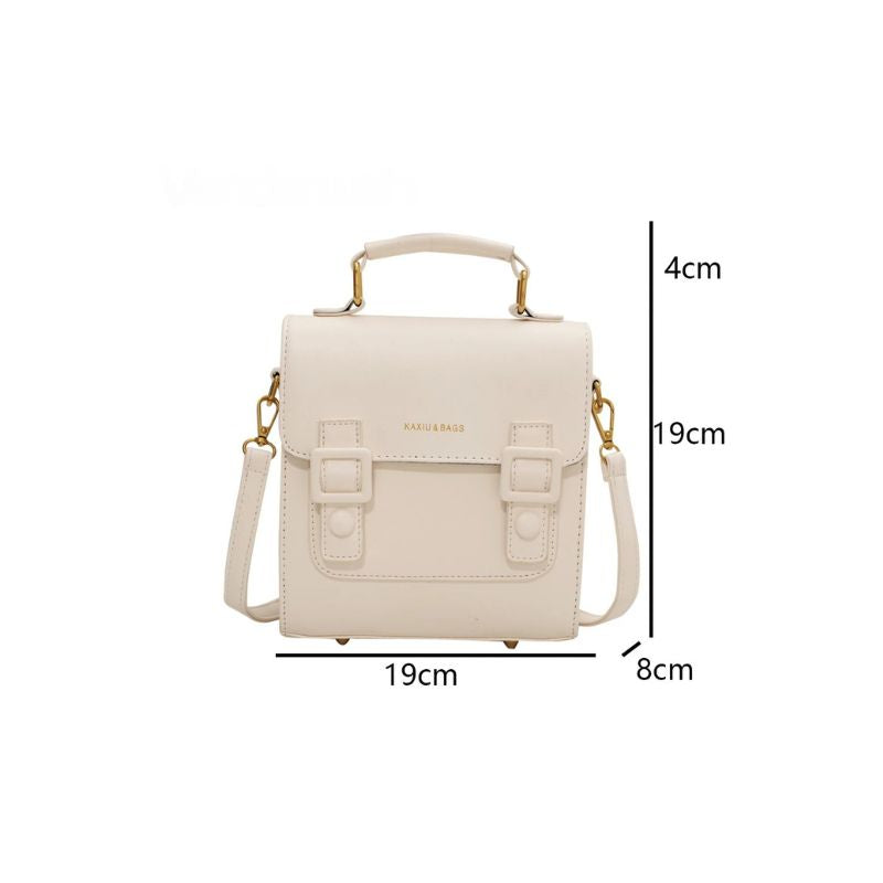 Mochila e Bolsa de Ombro Versátil Feminina Pequena Viena