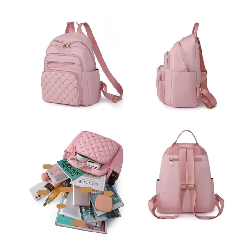 Mochila Feminina de Nylon Clara