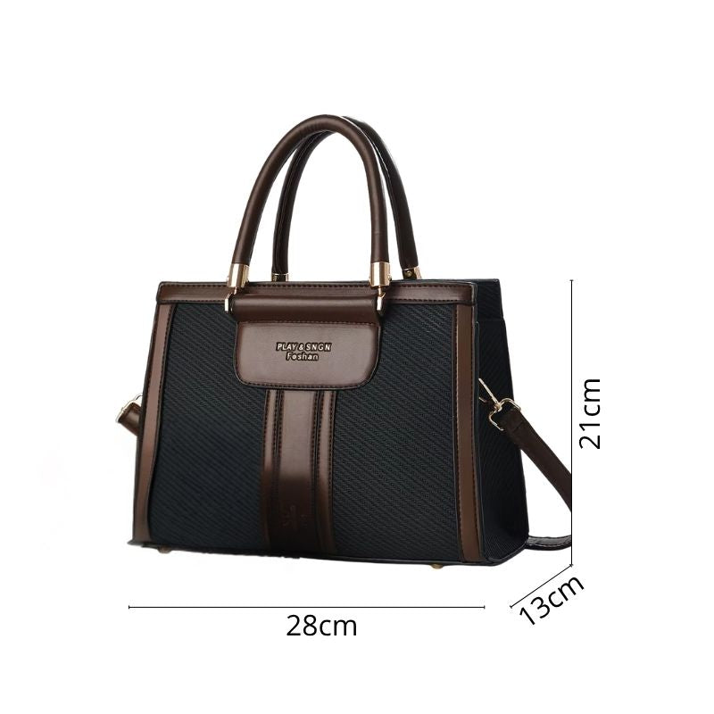 Conjunto Bolsa Feminina de Ombro + 2 Carteiras Pietra