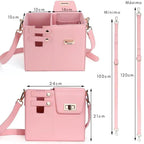 Bolsa Feminina Porta Copos Estilo Maleta Bruges