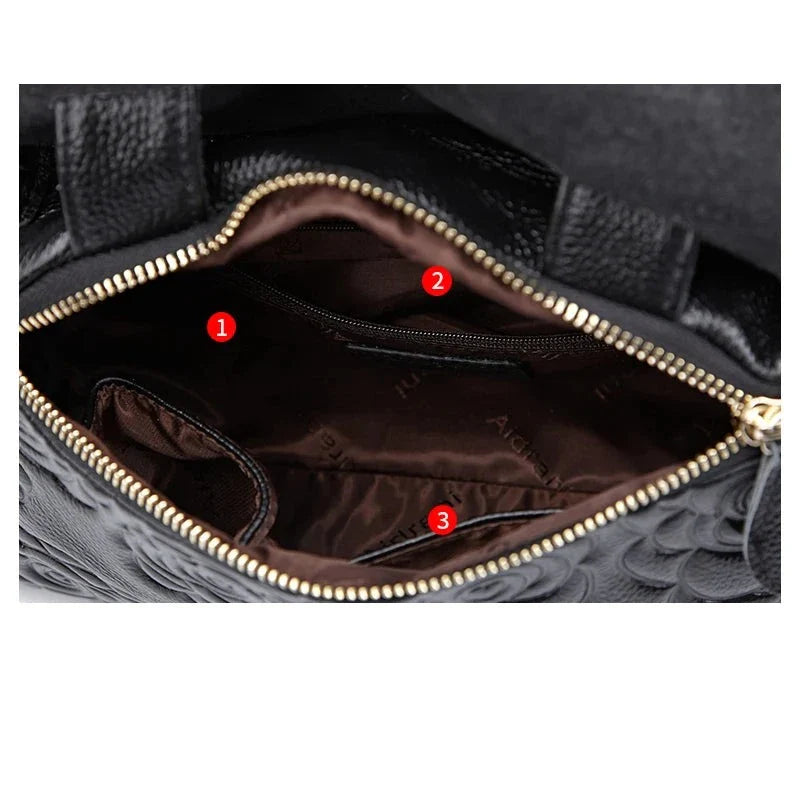 Bolsa de Mão Couro Legítimo Sarela Nantes
