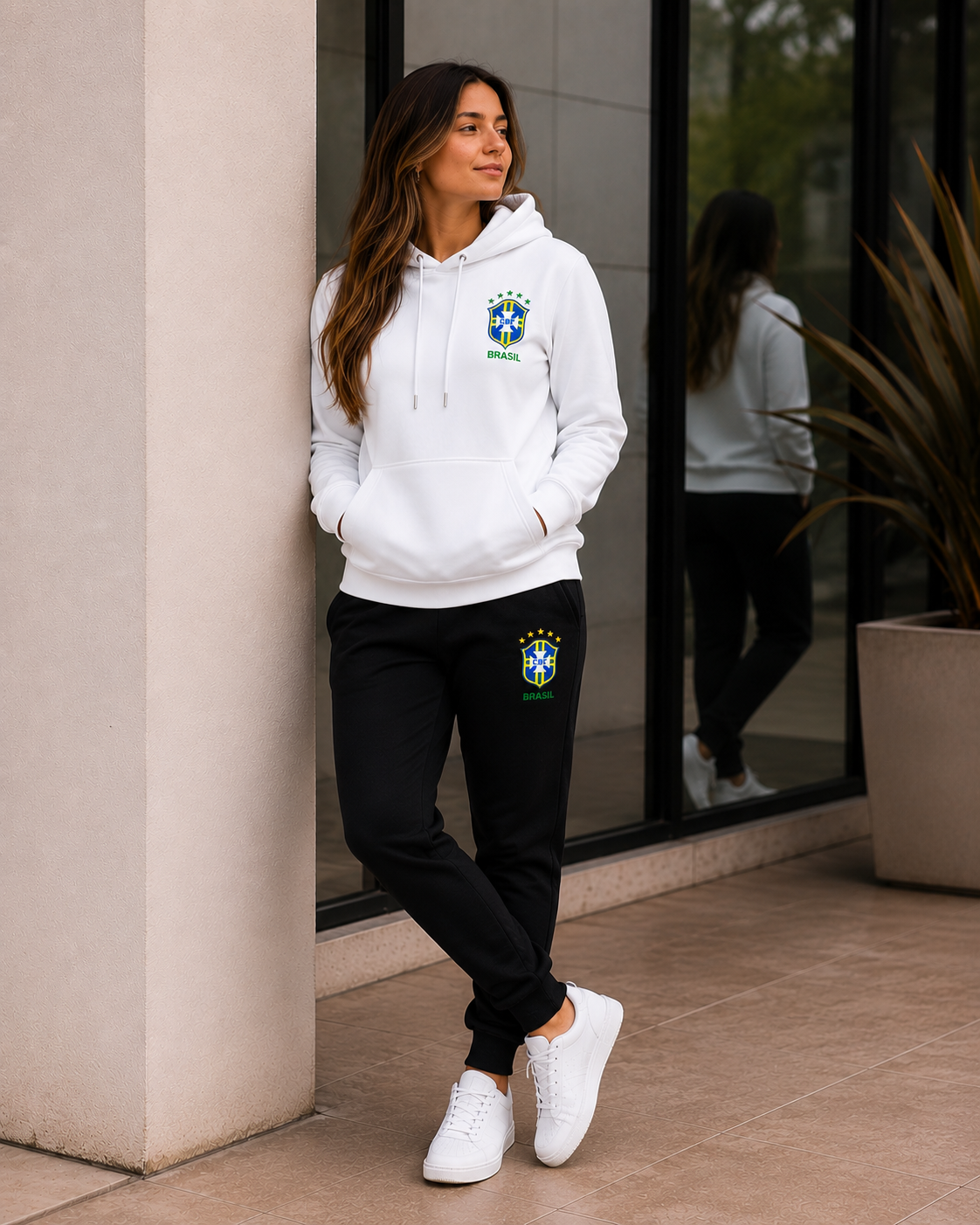 🇧🇷 CONJUNTO MOLETOM SELEÇÃO - COPA DO MUNDO 2026 - 100% ALGODÃO PIQUET 🇧🇷