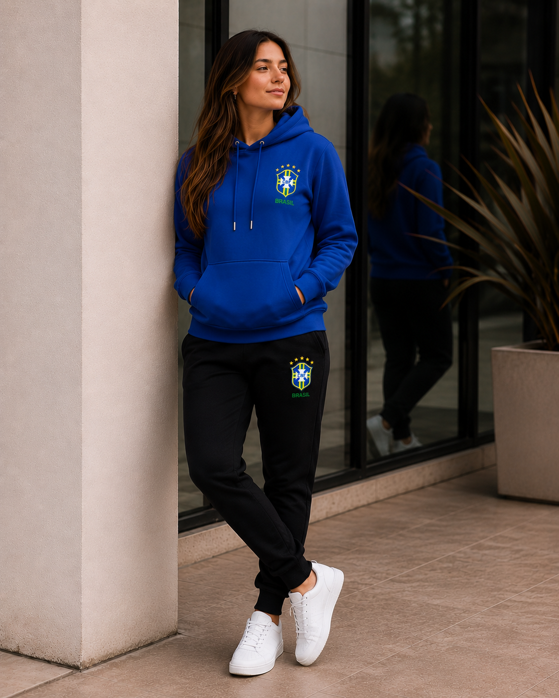 🇧🇷 CONJUNTO MOLETOM SELEÇÃO - COPA DO MUNDO 2026 - 100% ALGODÃO PIQUET 🇧🇷