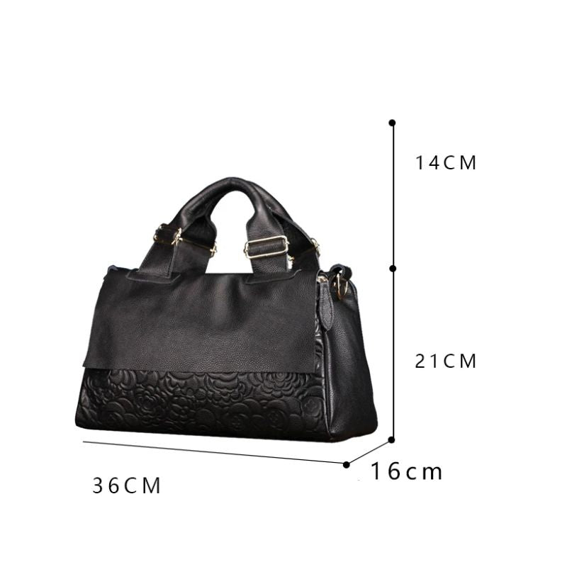 Bolsa de Mão Couro Legítimo Sarela Nantes