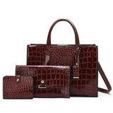 Conjunto Bolsas + Carteira Café