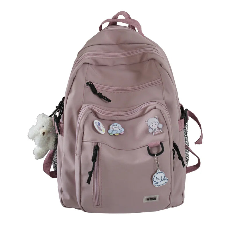 Mochila Feminina Universitária Grande Capacidade Montreal