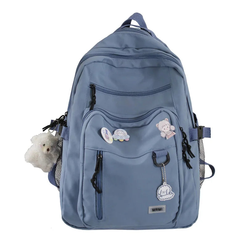 Mochila Feminina Universitária Grande Capacidade Montreal