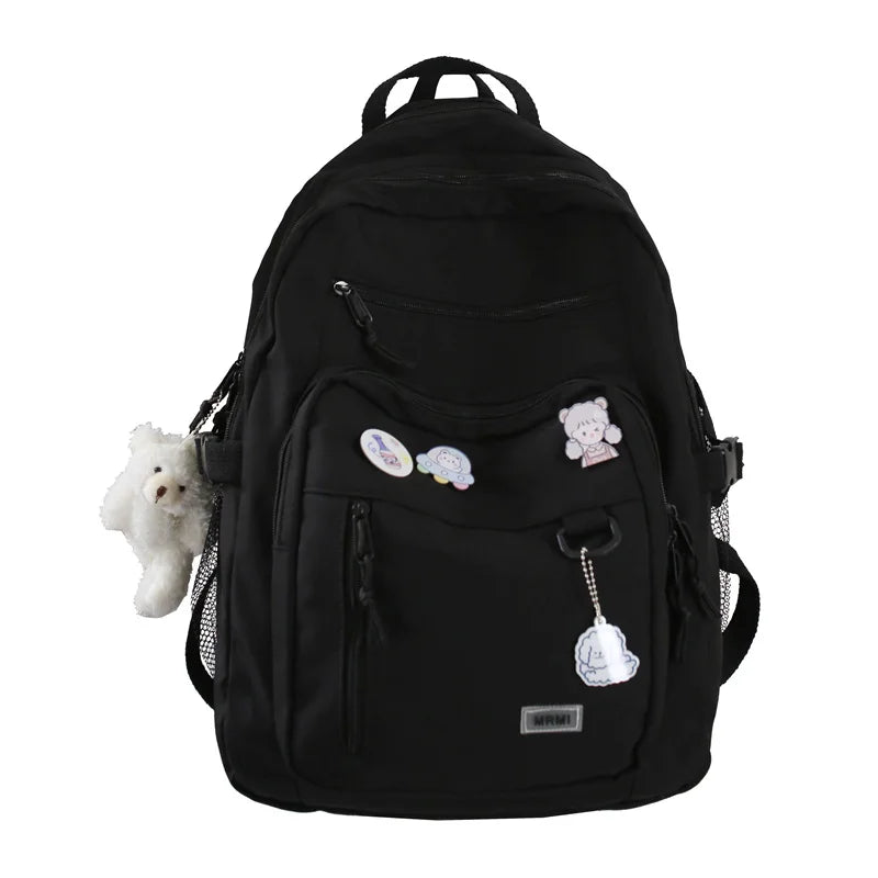 Mochila Feminina Universitária Grande Capacidade Montreal