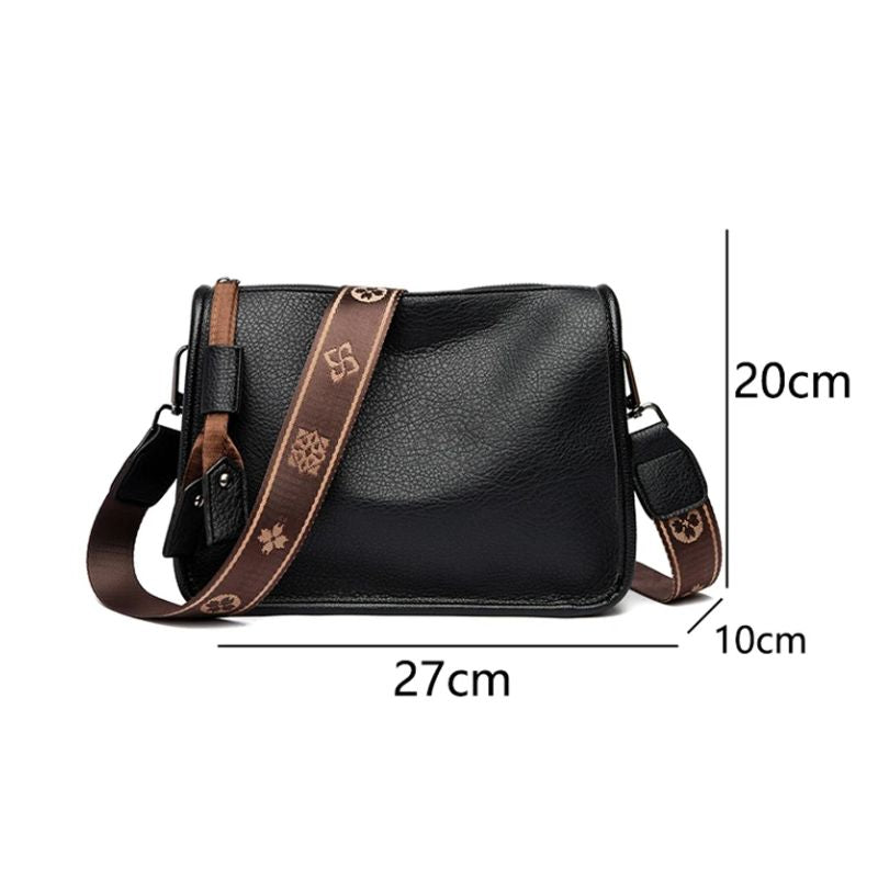 Bolsa Transversal Couro Sarela Stabia