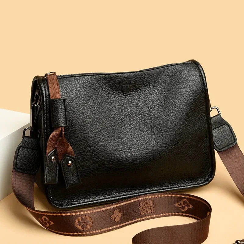 Bolsa Transversal Couro Sarela Stabia