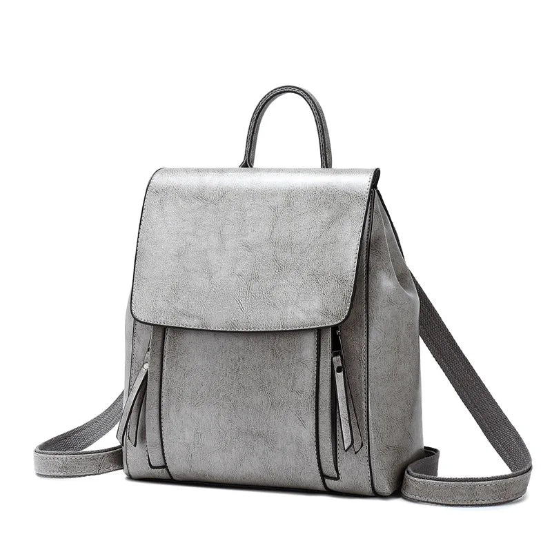 Mochila de Couro Legítimo Feminina Sardenha