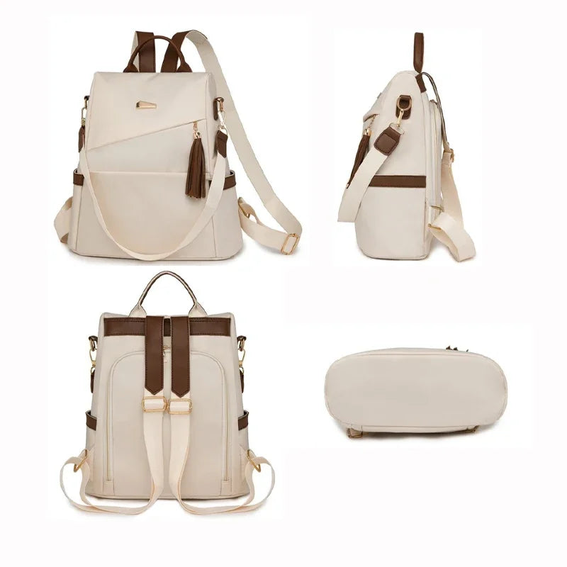 Mochila Feminina de Nylon Ariella