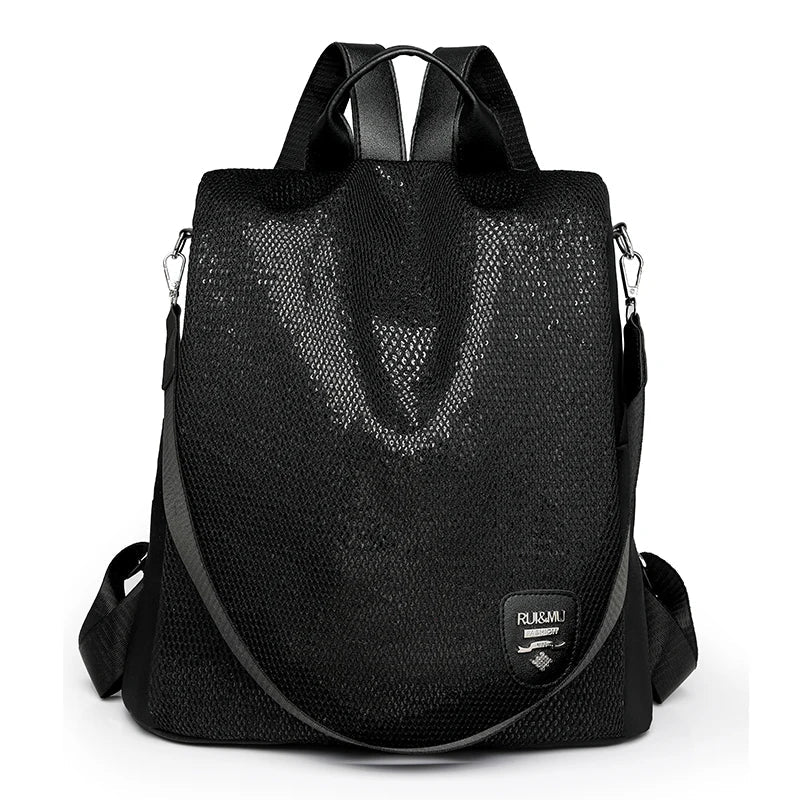 Mochila Feminina de Nylon Stella