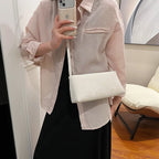Bolsa Feminina Clutch de Ombro para Festa Andressa