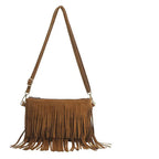 Bolsa Feminina Tiracolo Camurça Beatrice