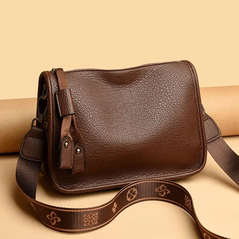 Bolsa Transversal Couro Sarela Stabia