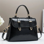 Bolsa Feminina Tiracolo Crocodilo Helena