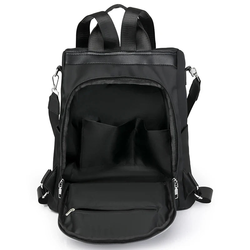 Mochila Feminina de Nylon Stella