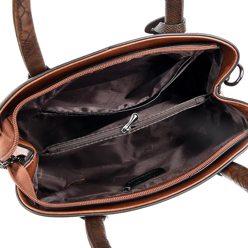 Bolsa Tiracolo Couro Legítimo Sarela Rossano