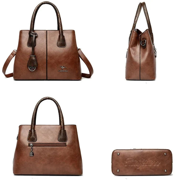 Bolsa Tiracolo Couro Legítimo Sarela Rossano
