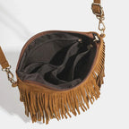 Bolsa Feminina Tiracolo Camurça Beatrice