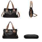 Bolsa Feminina Grande Couro Legítimo Estilo Tote Sarah