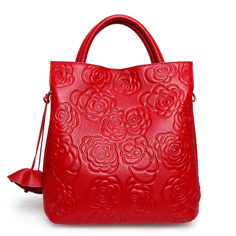 Bolsa de Mão Couro Legítimo Sarela Nancy