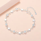 Pulseira Prata Esterlina 925 com Estrelas