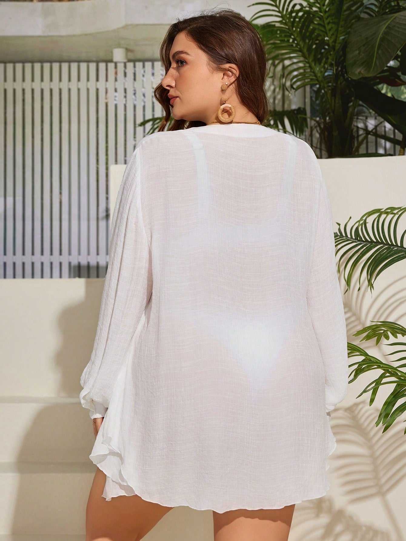 Saída De Praia Plus Size Maitê