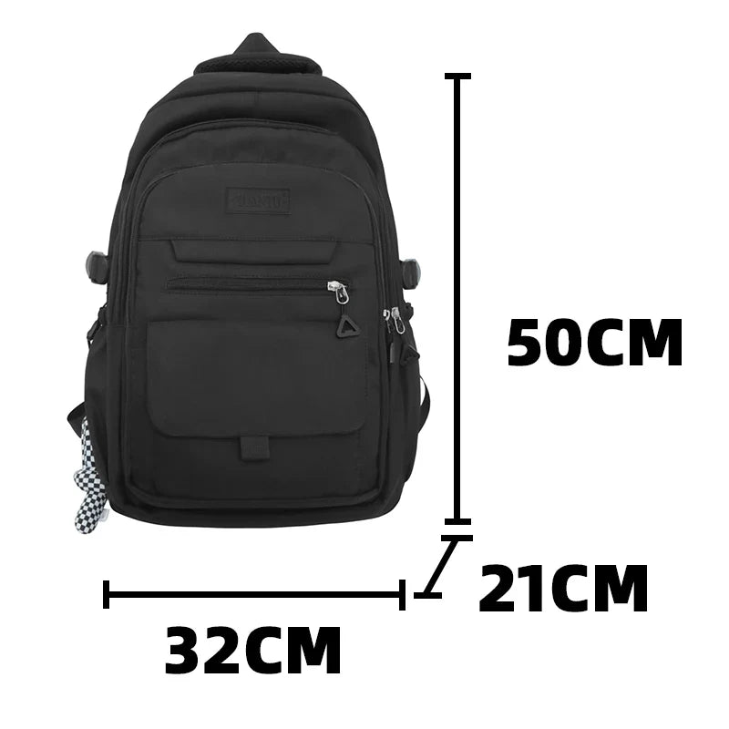 Mochila Feminina Universitária Grande Capacidade Dubai